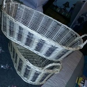 WickerBasket Large size28"x17"